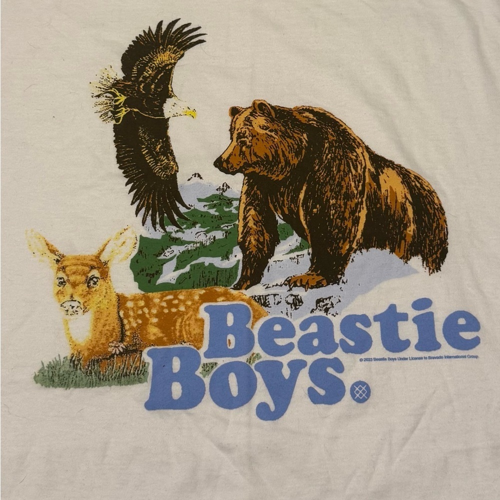 Beastie Boys / Stance Colab - Graphic T-Shirt - Sz. 4XL Short Sleeve Crew Neck - Picture 2 of 9